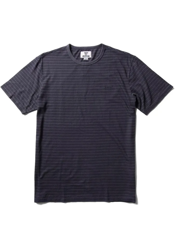 Knit Tees Men Vissla Trimmer Ss Tee Graphite