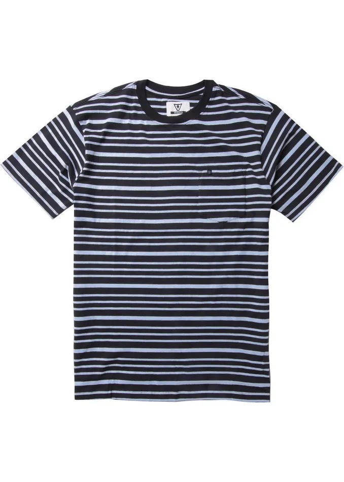 Knit Tees Men Vissla Vapor Trail Ss Pkt Tee Graphite