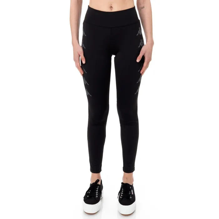 Kombat Bivy Active Leggings 8211 Black Black Kappa Womens Track Suits