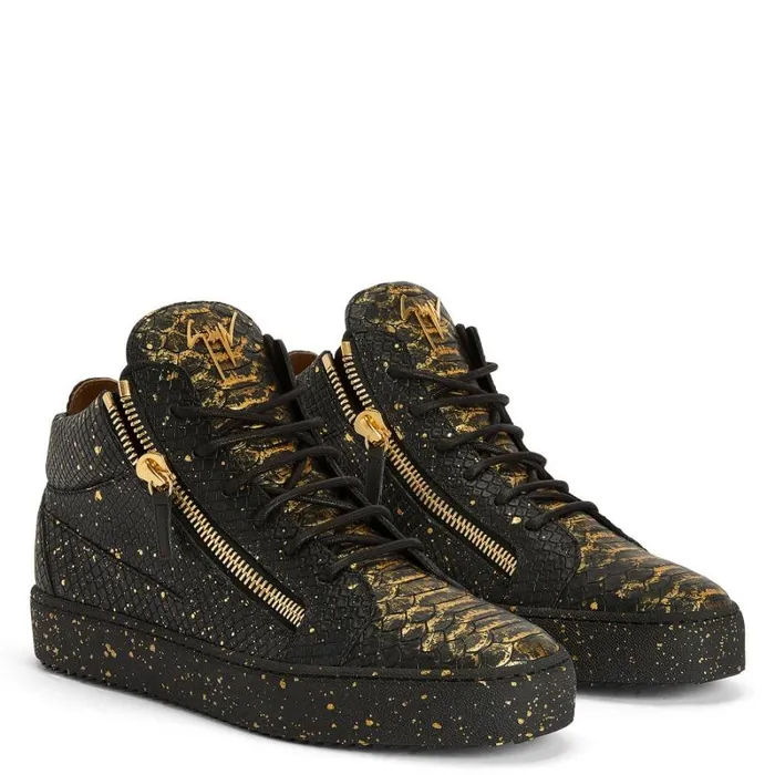 Kriss Black Men Giuseppe Zanotti Sneakers Kriss Black Men Giuseppe Zanotti Sneakers