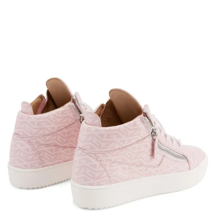 Kriss Monogram Pink Women Giuseppe Zanotti Sneakers