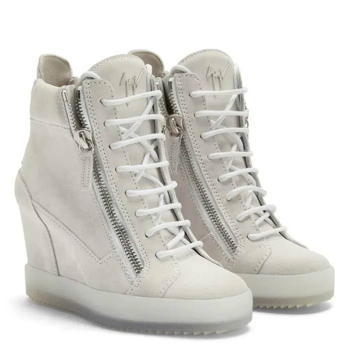 Kriss Wedge White Women Giuseppe Zanotti Sneakers