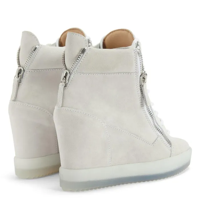 Kriss Wedge White Women Giuseppe Zanotti Sneakers