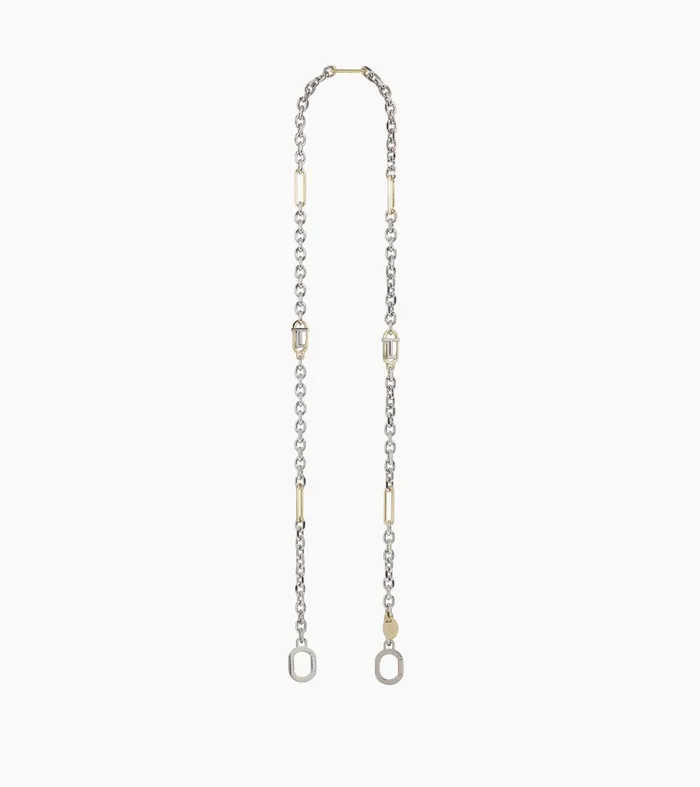 Le Tanneur Bag Straps Women Metal Shoulder Strap Gold Silver