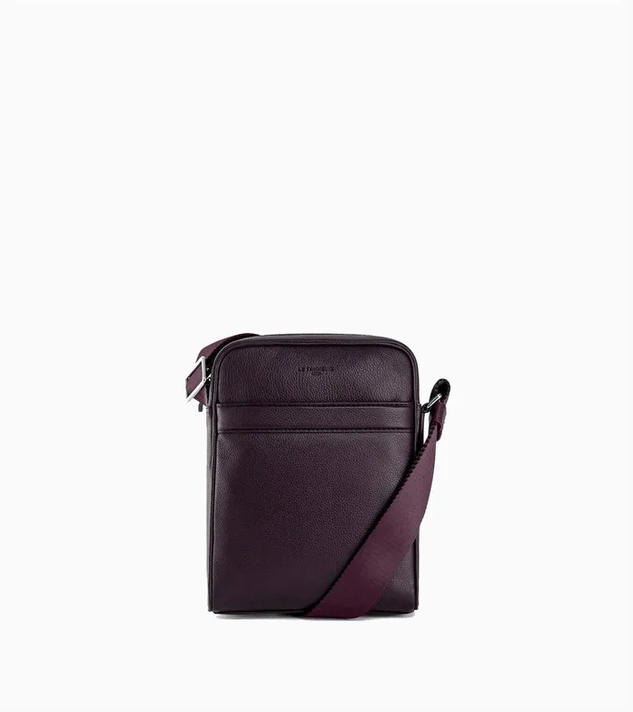 Le Tanneur Crossbody Bags Men MediumSized Satchel In Grained Leather Coffee Brown Le Tanneur Crossbody Bags Men MediumSized Satchel In Grained Leather Coffee Brown