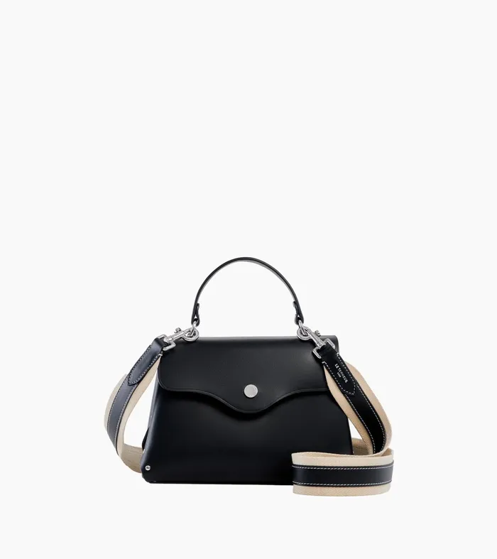 Le Tanneur Handbags Women Small Handbag In Smooth Leather Black