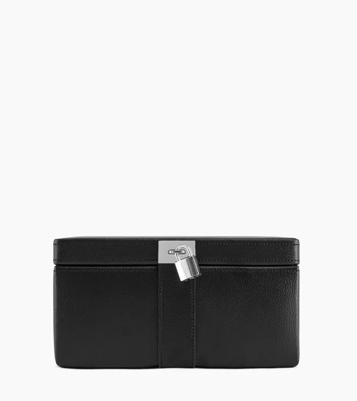 Le Tanneur Jewelry and Watch Boxes Women Large Jewellery Box Black