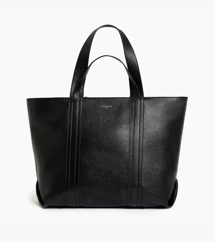 Le Tanneur Totes and Shoulder Bags Women GrCe Tote Bag In Grained Leather Black Le Tanneur Totes and Shoulder Bags Women GrCe Tote Bag In Grained Leather Black