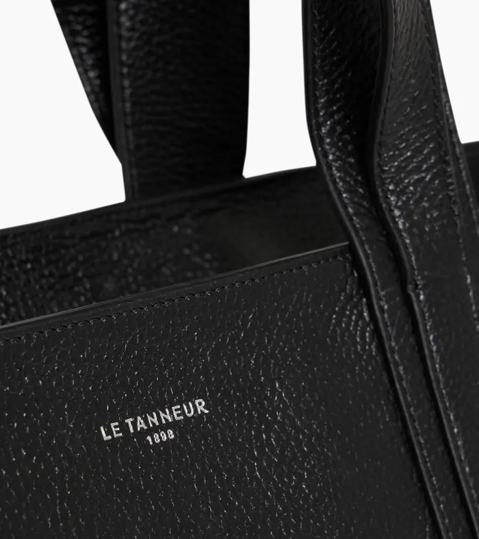 Le Tanneur Totes and Shoulder Bags Women GrCe Tote Bag In Grained Leather Black