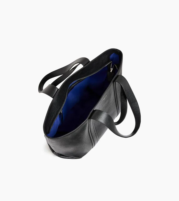 Le Tanneur Totes and Shoulder Bags Women GrCe Tote Bag In Grained Leather Black