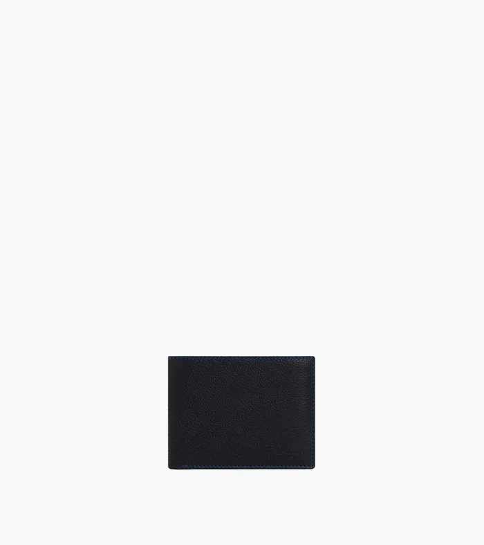 Le Tanneur Wallets Men Flap Wallet With 2 Gussets In Grained Leather Black Le Bleu Le Tanneur Wallets Men Flap Wallet With 2 Gussets In Grained Leather Black Le Bleu