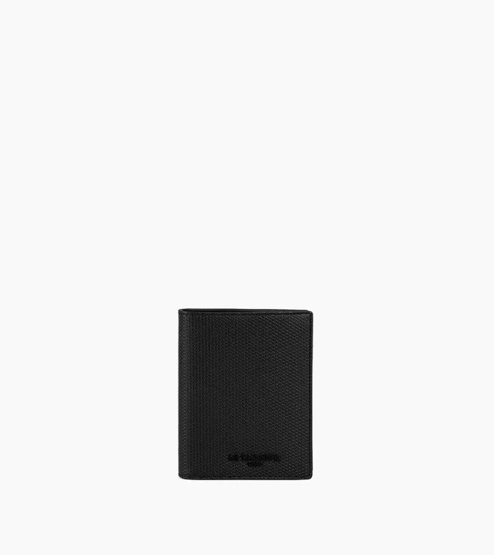 Le Tanneur Wallets Men Zipped Pocket And 2 Shutters Wallet In Signature T Leather Black Le Tanneur Wallets Men Zipped Pocket And 2 Shutters Wallet In Signature T Leather Black