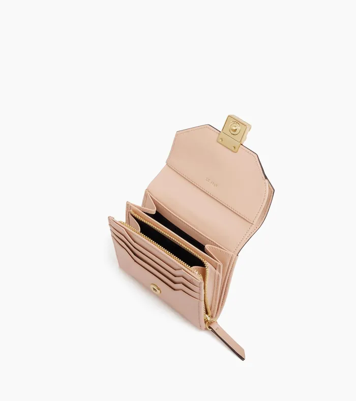 Le Tanneur Wallets Women Wallet In Smooth Leather Powder Pink
