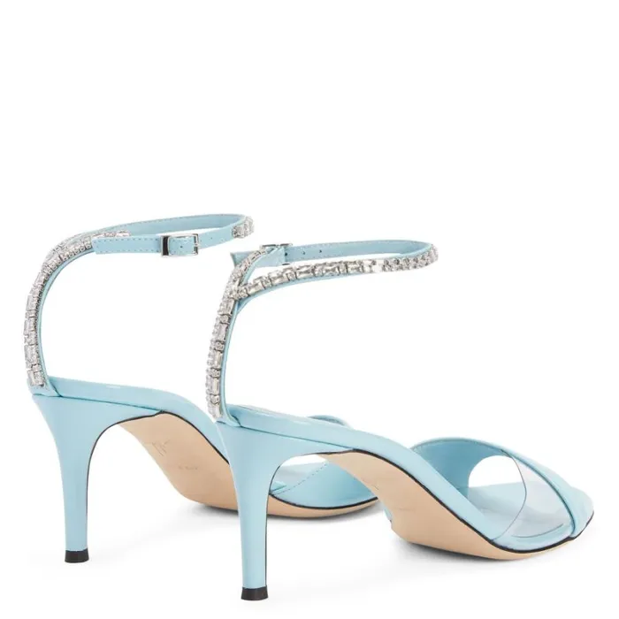 Leeah Crystal Blue Women Giuseppe Zanotti Sandals