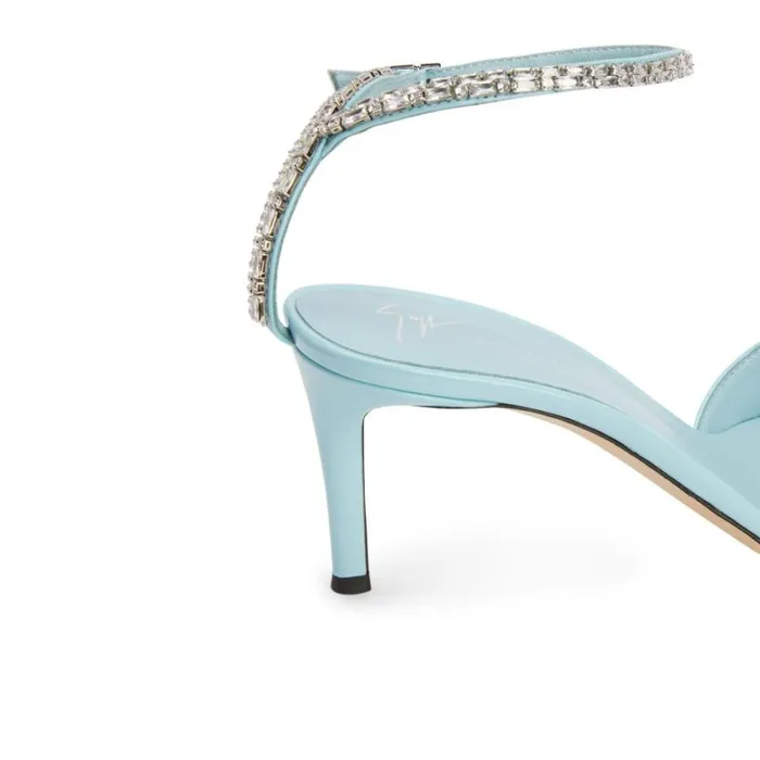 Leeah Crystal Blue Women Giuseppe Zanotti Sandals
