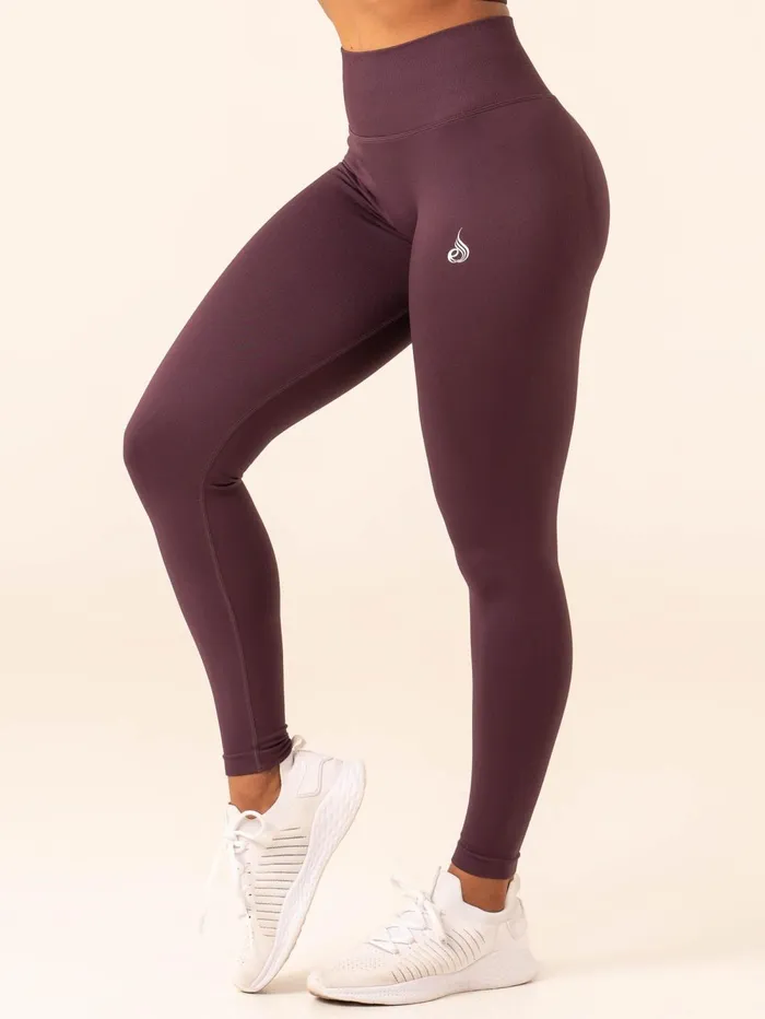 Lift BBL Scrunch Seamless Leggings 8211 Plum Women Ryderwear Leggings