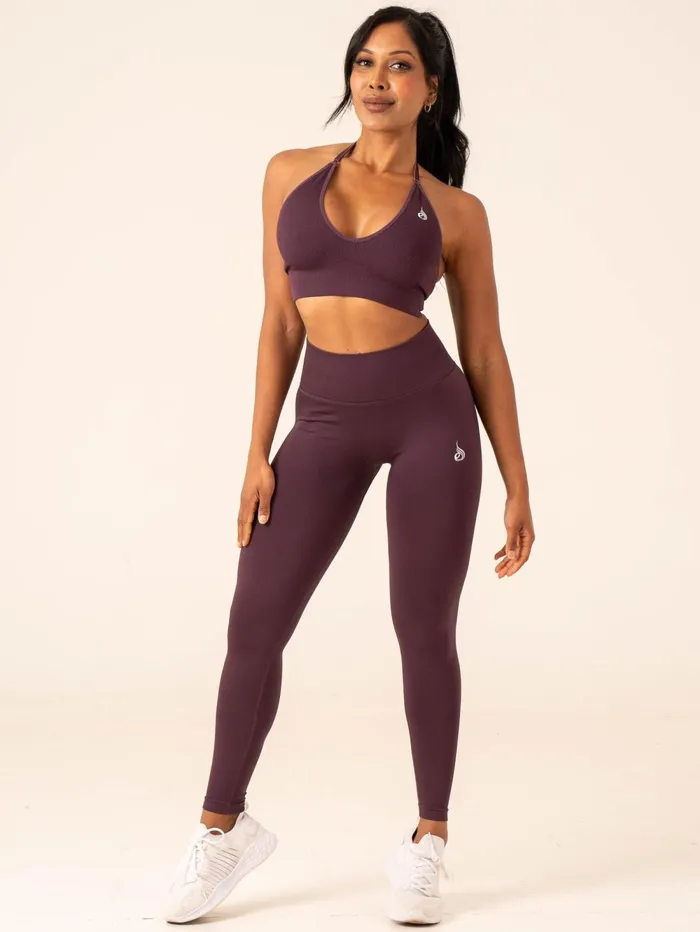 Lift BBL Scrunch Seamless Leggings 8211 Plum Women Ryderwear Leggings