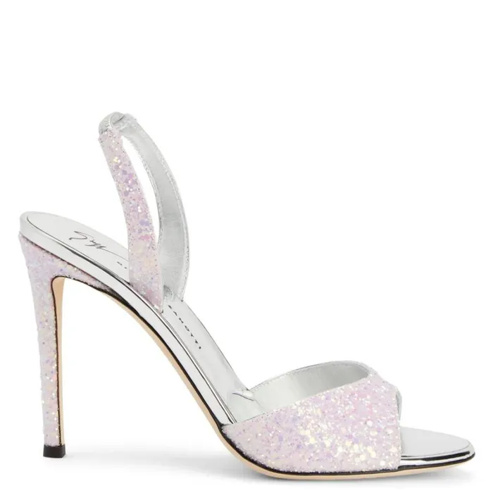 Lilibeth Glitter Pink Women Giuseppe Zanotti Sandals