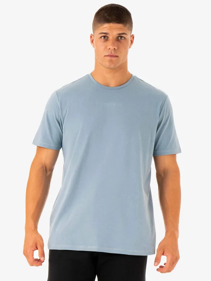 Limitless TShirt 8211 Ice Blue Men Ryderwear TShirts
