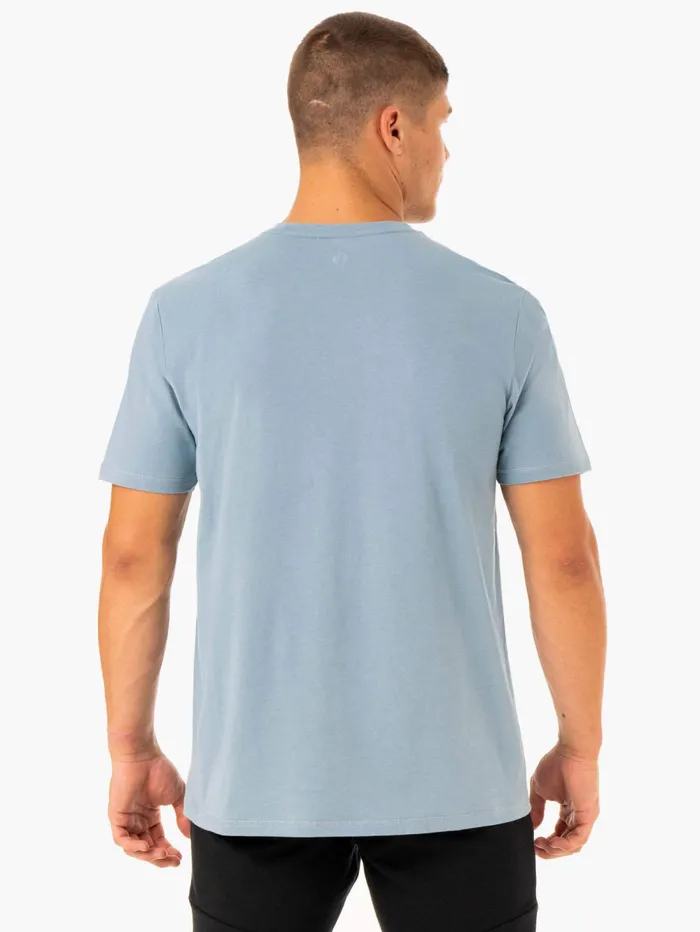 Limitless TShirt 8211 Ice Blue Men Ryderwear TShirts