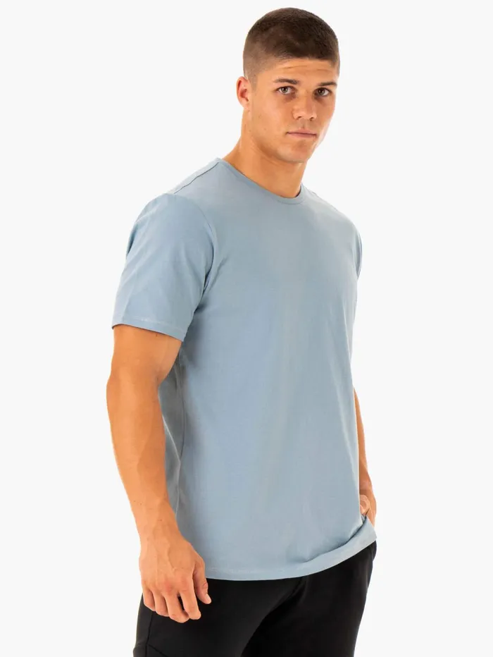 Limitless TShirt 8211 Ice Blue Men Ryderwear TShirts