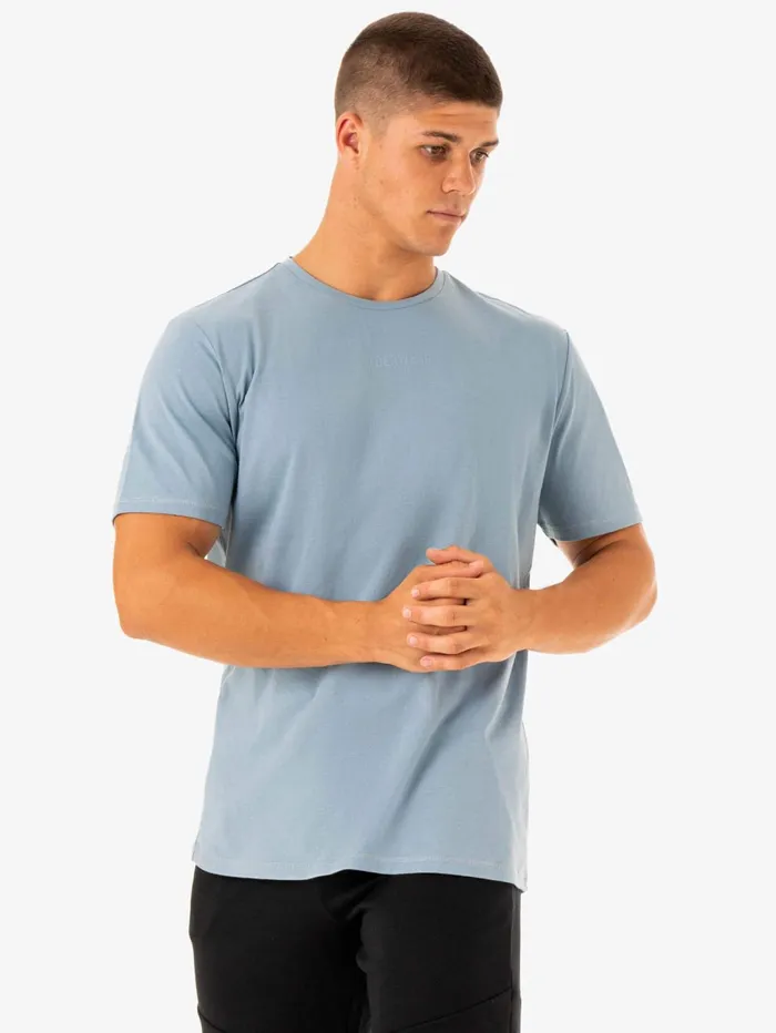 Limitless TShirt 8211 Ice Blue Men Ryderwear TShirts