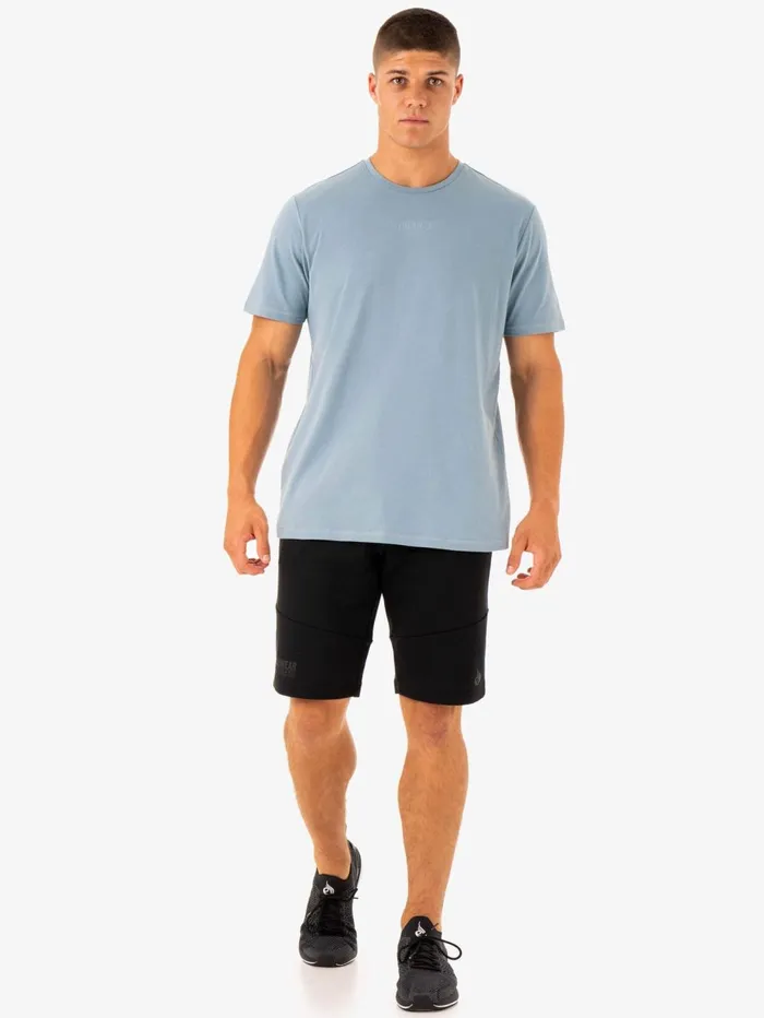 Limitless TShirt 8211 Ice Blue Men Ryderwear TShirts