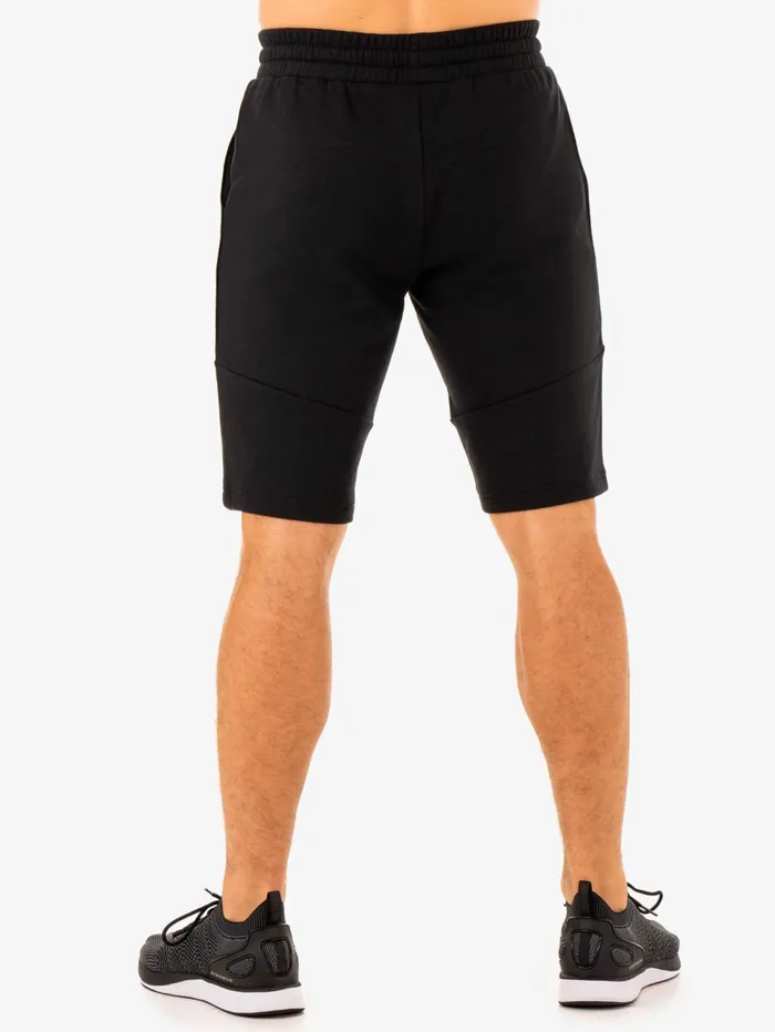Limitless Track Short 8211 Black Men Ryderwear Gym Shorts