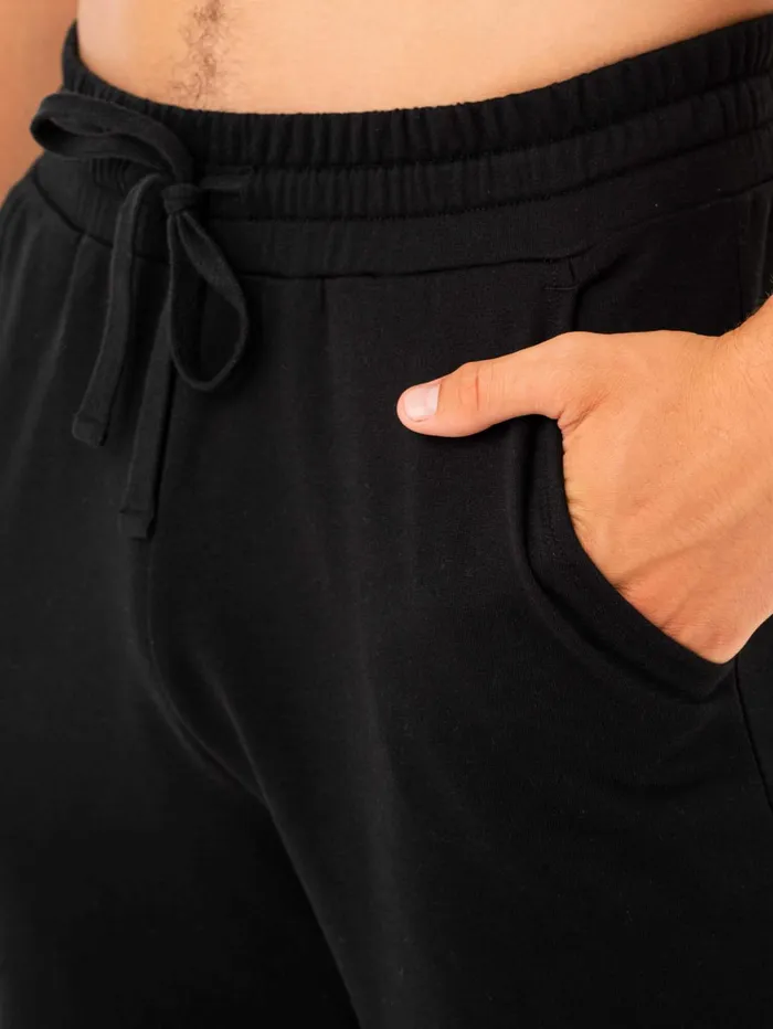 Limitless Track Short 8211 Black Men Ryderwear Gym Shorts