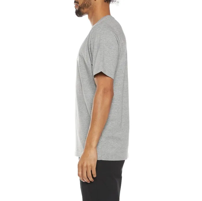 Logo Fleece Cromok TShirt 8211 Grey Md Mel Grey Md Mel Kappa Mens Retro Sport