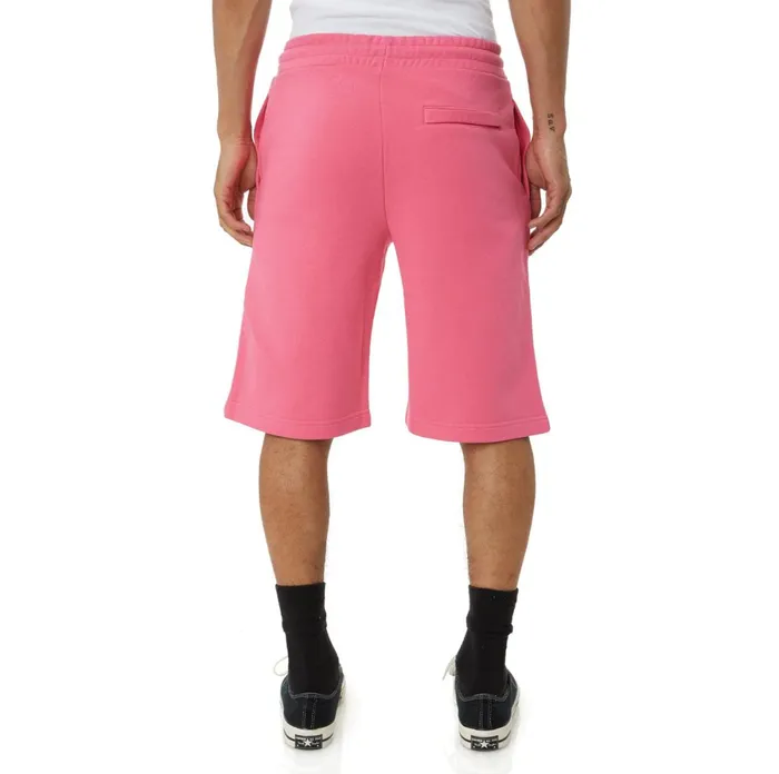 Logo Fleece Mabok Shorts 8211 Pink Pink Kappa Mens Shorts Christmas