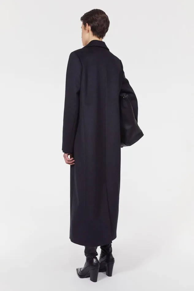Lynda Coat Charcoal Grey Women Rodebjer Outerwear