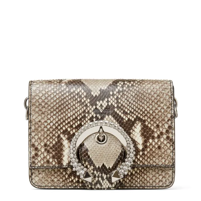 Madeline Shoulder Bag Natural Python Shoulder Bag With Crystal Buckle Natural Women JIMMY CHOO Crossbody Bags Madeline Shoulder Bag Natural Python Shoulder Bag With Crystal Buckle Natural Women JIMMY CHOO Crossbody Bags