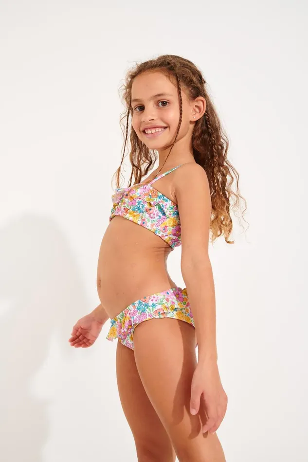 Maillot 2 Pices White 8211 M TATI BERRYFIELDS White Kids Banana Moon Girl and Boy
