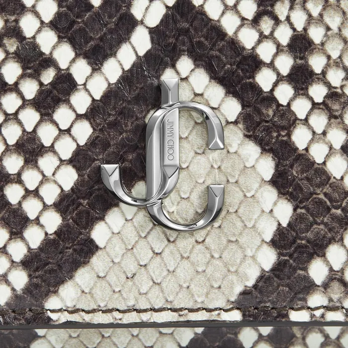 Martina Natural SnakeskinPrint Elaphe Wallet With Jc Emblem Natural Women JIMMY CHOO Small Leather Goods Martina Natural SnakeskinPrint Elaphe Wallet With Jc Emblem Natural Women JIMMY CHOO Small Leather Goods