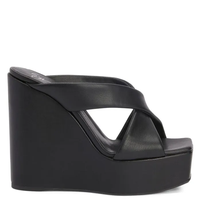 Meissa Cross Black Women Giuseppe Zanotti Sandals