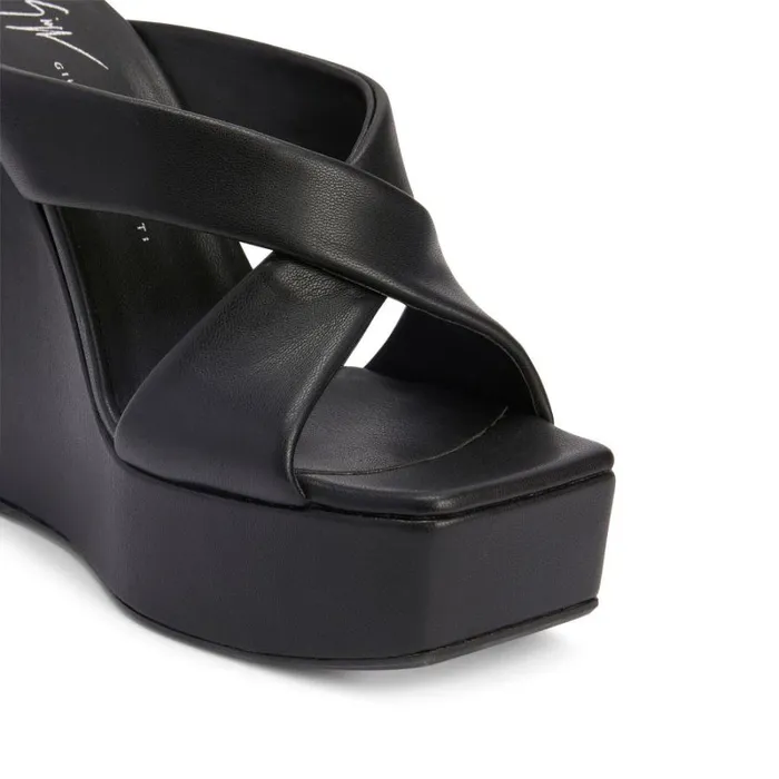 Meissa Cross Black Women Giuseppe Zanotti Sandals