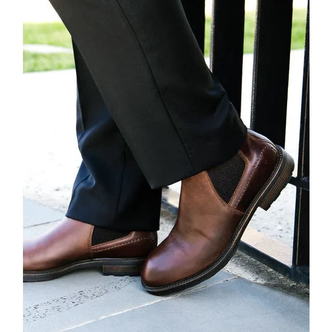 Men Arlo Dark Brown Leather Boots Windsor Smith Boots