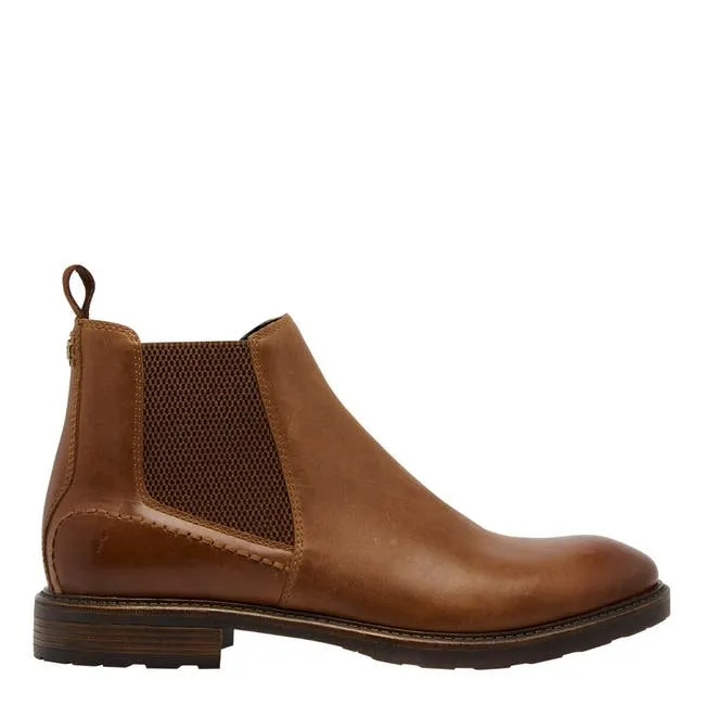 Men Arlo Tan Leather Boots Windsor Smith Boots