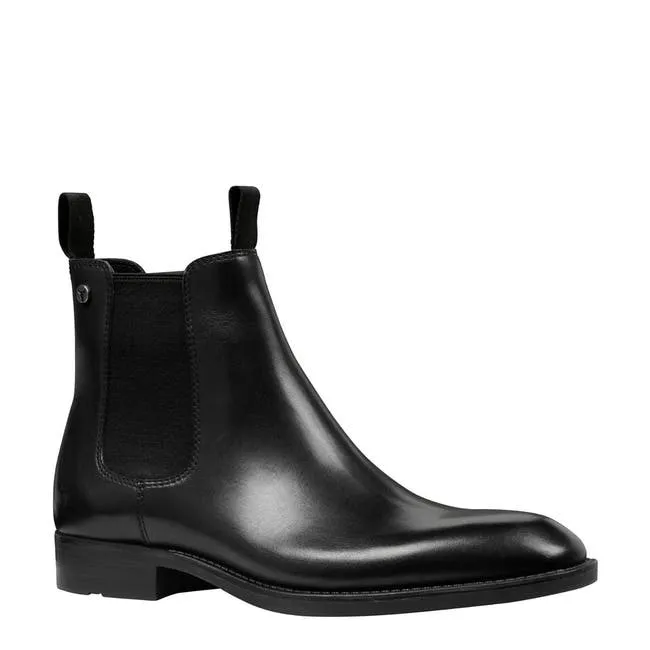 Men Austin Black Leather Boots Windsor Smith Boots