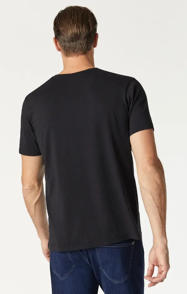 Men Basic Crew Neck TShirt In Black Mavi Jeans TShirts Men Basic Crew Neck TShirt In Black Mavi Jeans TShirts