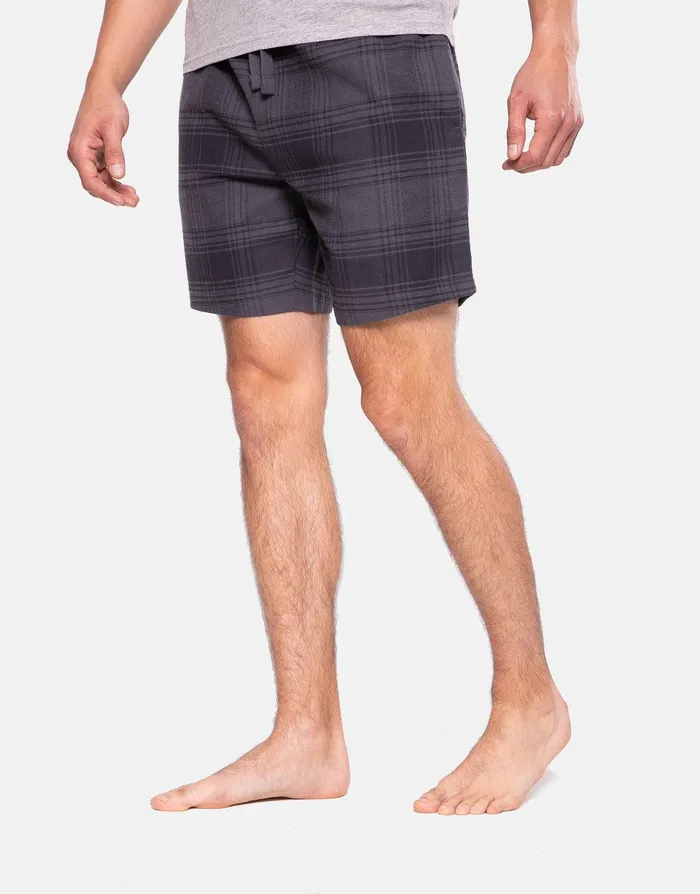 Men Black and Teal Check Pyjama Shorts 2 Pack TealBlack Threadbare Loungewear Men Black and Teal Check Pyjama Shorts 2 Pack TealBlack Threadbare Loungewear