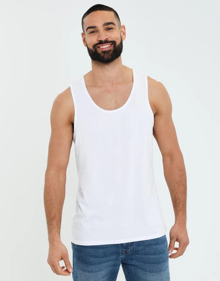 Men Black and White TShirt Vests 3 Pack Black and White Threadbare TShirts Men Black and White TShirt Vests 3 Pack Black and White Threadbare TShirts