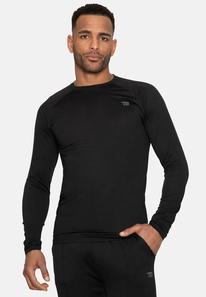 Men Black Mix Slim Fit Gym TShirts 2 Pack Black Mix Threadbare Fitness
