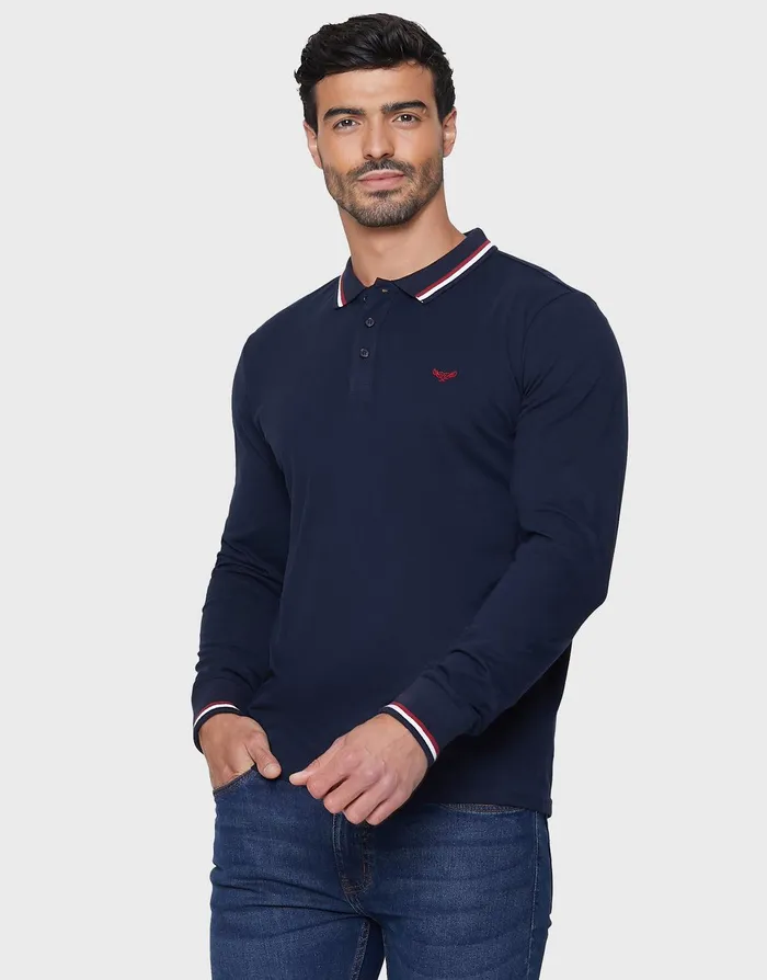 Men Blue Mix Long Sleeve Polo Shirts 3 Pack Blue Mix Threadbare Polo Shirts Men Blue Mix Long Sleeve Polo Shirts 3 Pack Blue Mix Threadbare Polo Shirts