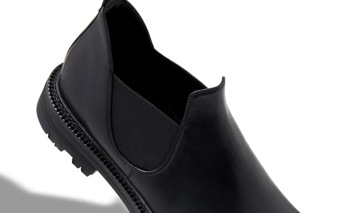 Men Boots Manolo Blahnik TARQUINIO Black Calf Leather Mid Ankle Boots Men Boots Manolo Blahnik TARQUINIO Black Calf Leather Mid Ankle Boots
