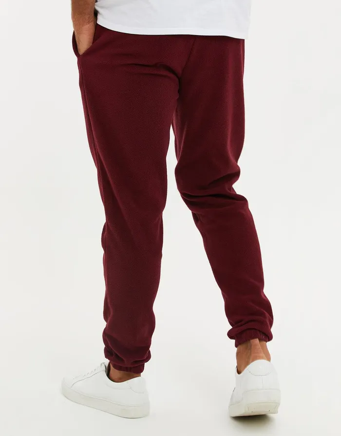 Men Burgundy Fitness Fleece Joggers Burgundy Threadbare Joggers Men Burgundy Fitness Fleece Joggers Burgundy Threadbare Joggers