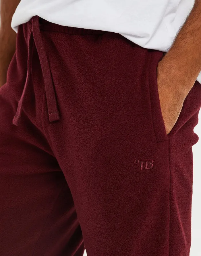Men Burgundy Fitness Fleece Joggers Burgundy Threadbare Joggers Men Burgundy Fitness Fleece Joggers Burgundy Threadbare Joggers