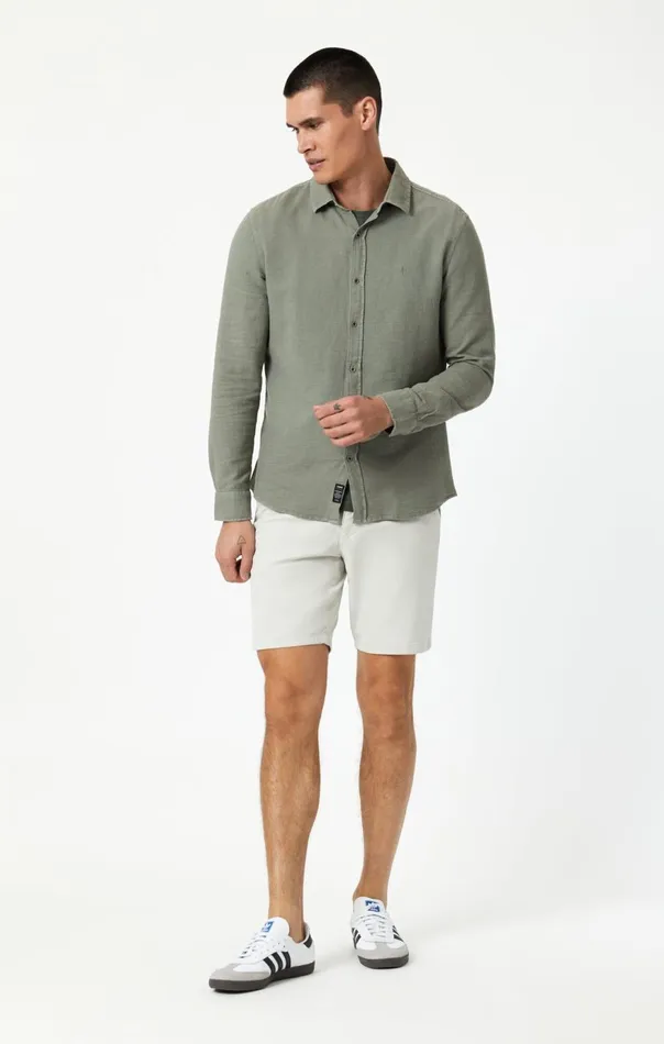 Men Button UpLong Sleeve Shirt In Shadow Mavi Jeans TShirts Men Button UpLong Sleeve Shirt In Shadow Mavi Jeans TShirts