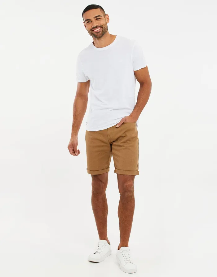 Men Camel Chino Shorts Camel Threadbare Shorts Men Camel Chino Shorts Camel Threadbare Shorts